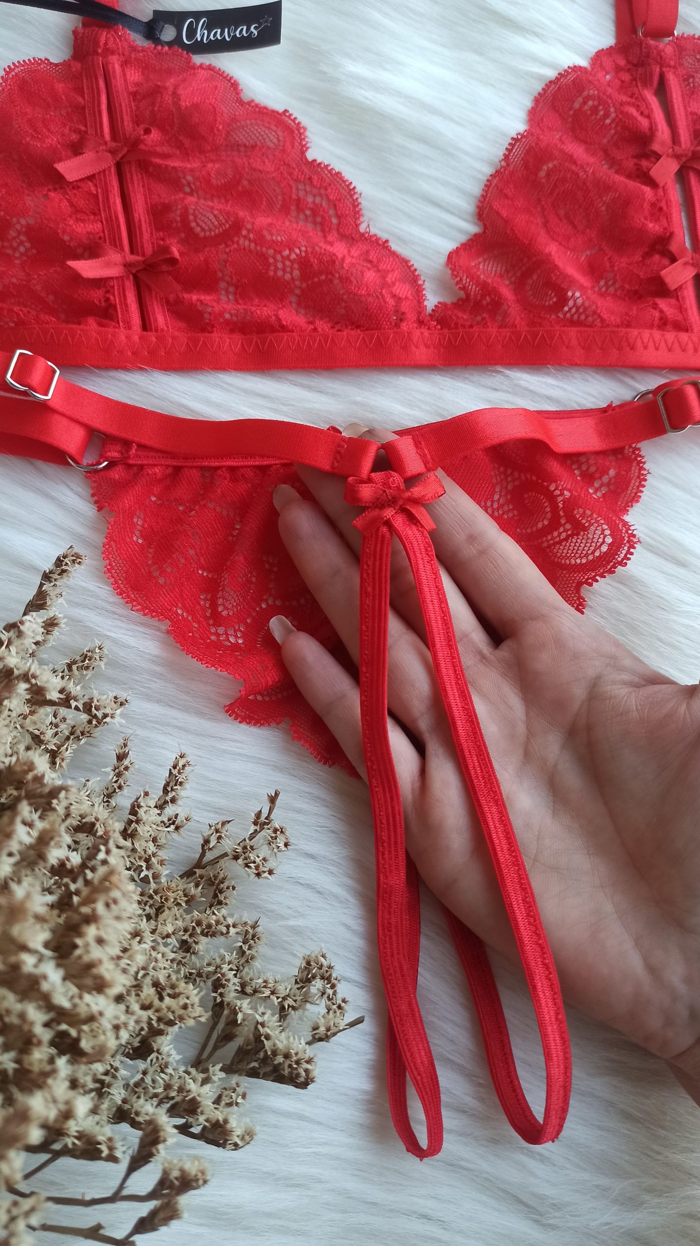Conjunto Hot Rutero Rojo