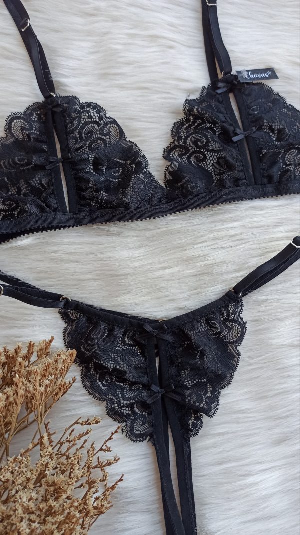 Conjunto Hot Rutero Negro