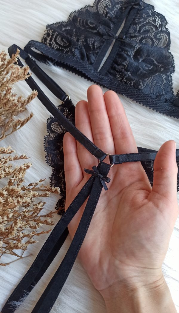 Conjunto Hot Rutero Negro - Imagen 2