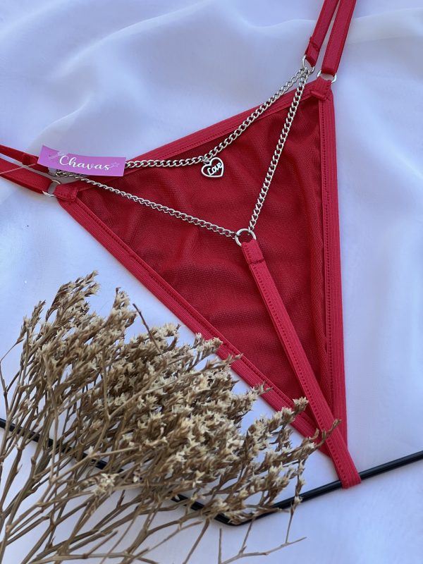 Hilo Dental Cadenas Rojo