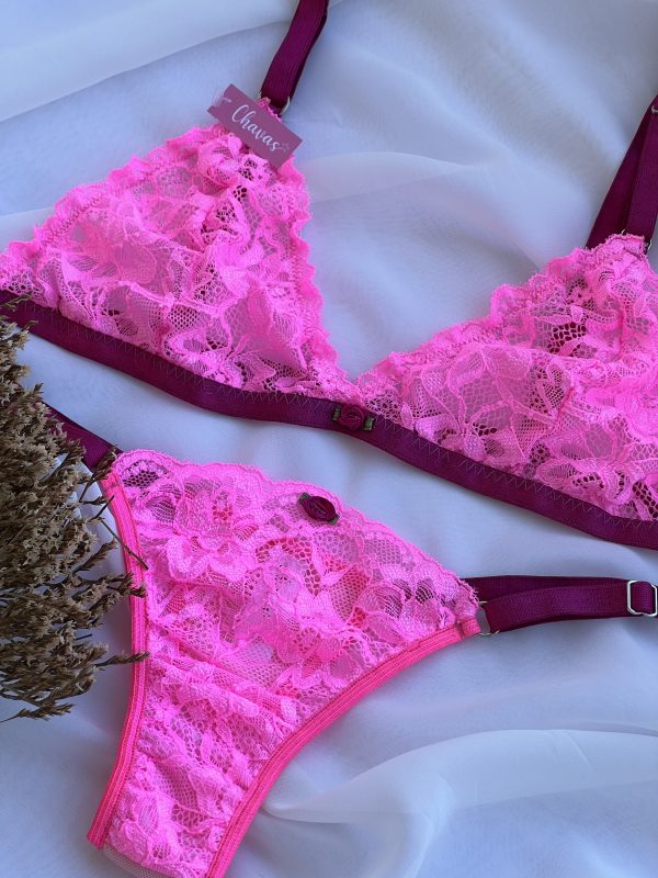 Conjunto Lola Rosa Fluo - Imagen 2