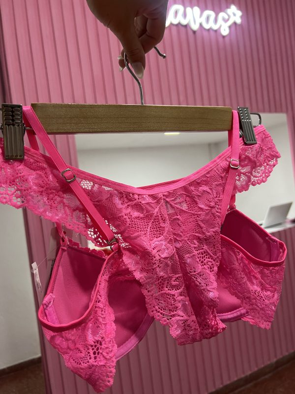 Conjunto Taza Soft Rosa Chicle - Imagen 2