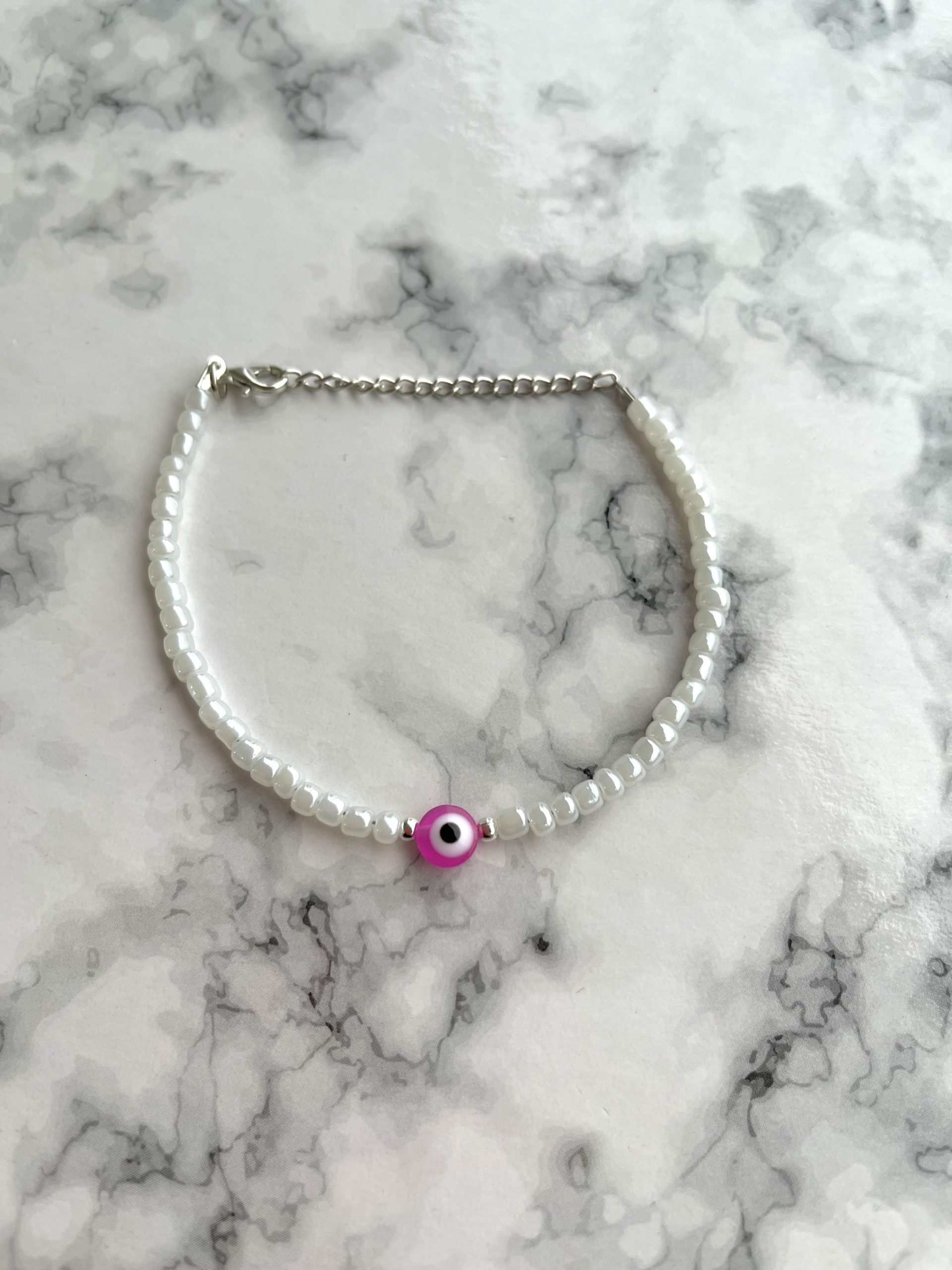 Pulsera Para Compartir Ojo Fucsia