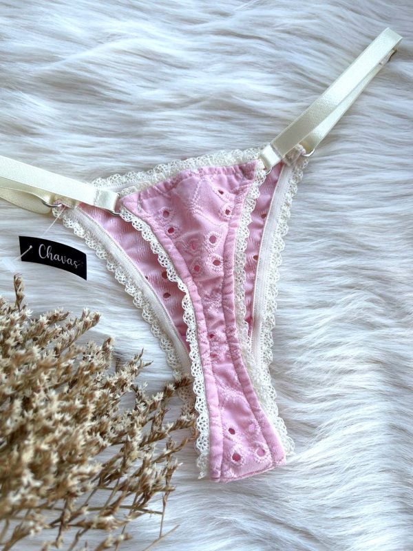 Less Wendy Broderie Rosa - Imagen 2