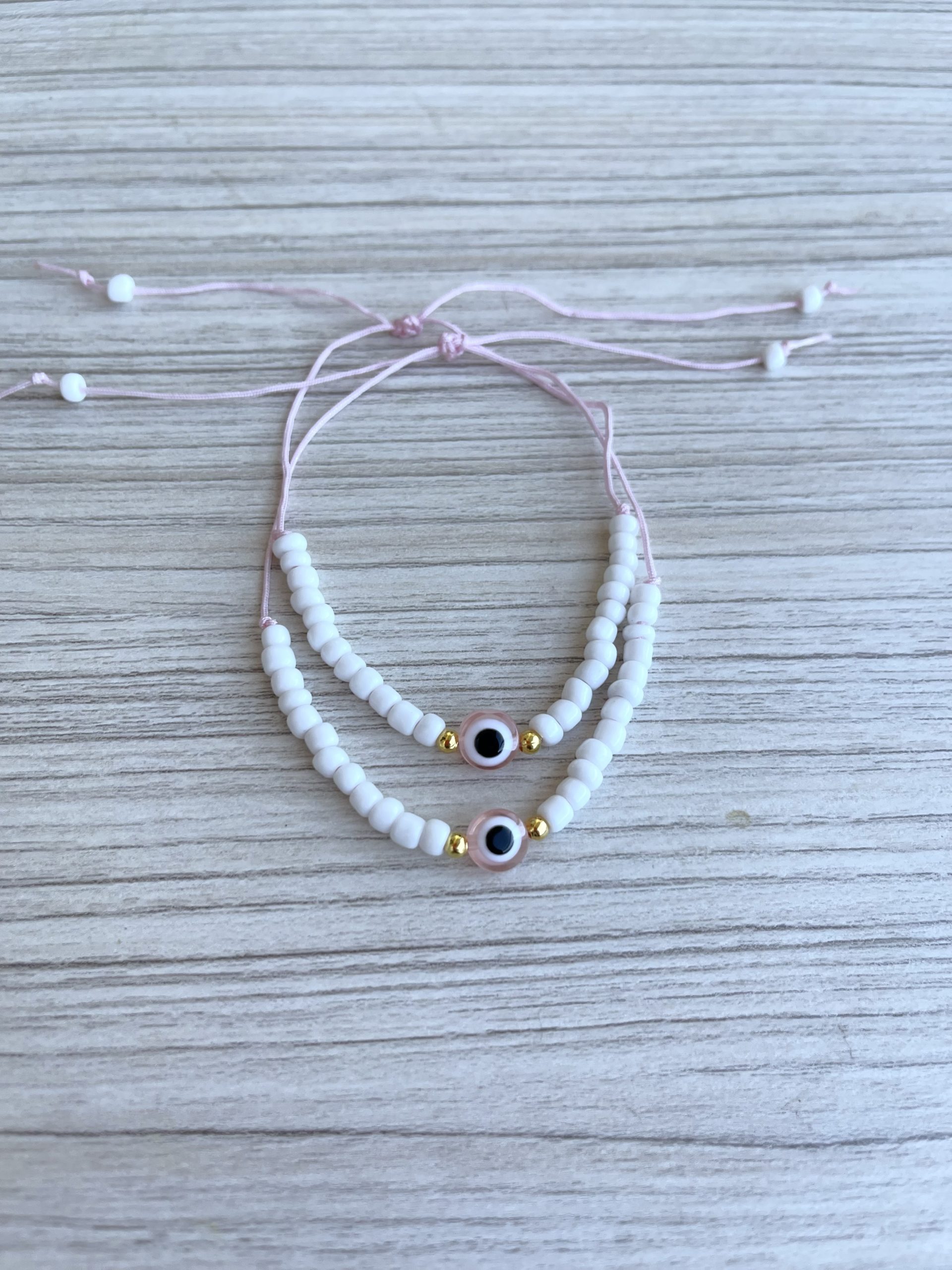 Pulsera Para Compartir Ojo Rosa